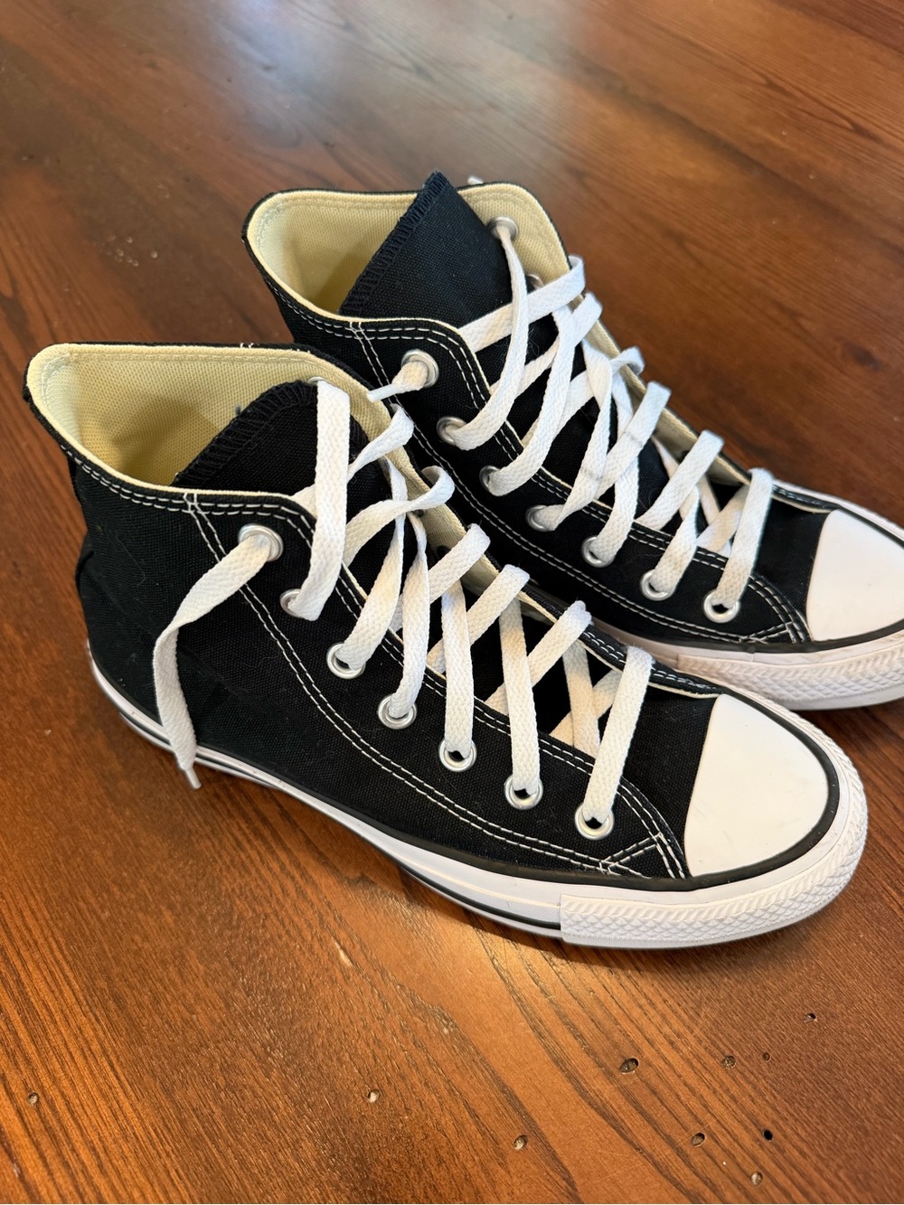 Converse Kids Black and White High-Top Sneakers